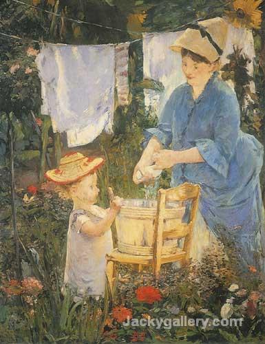 The laundry by Edouard Manet paintings reproduction